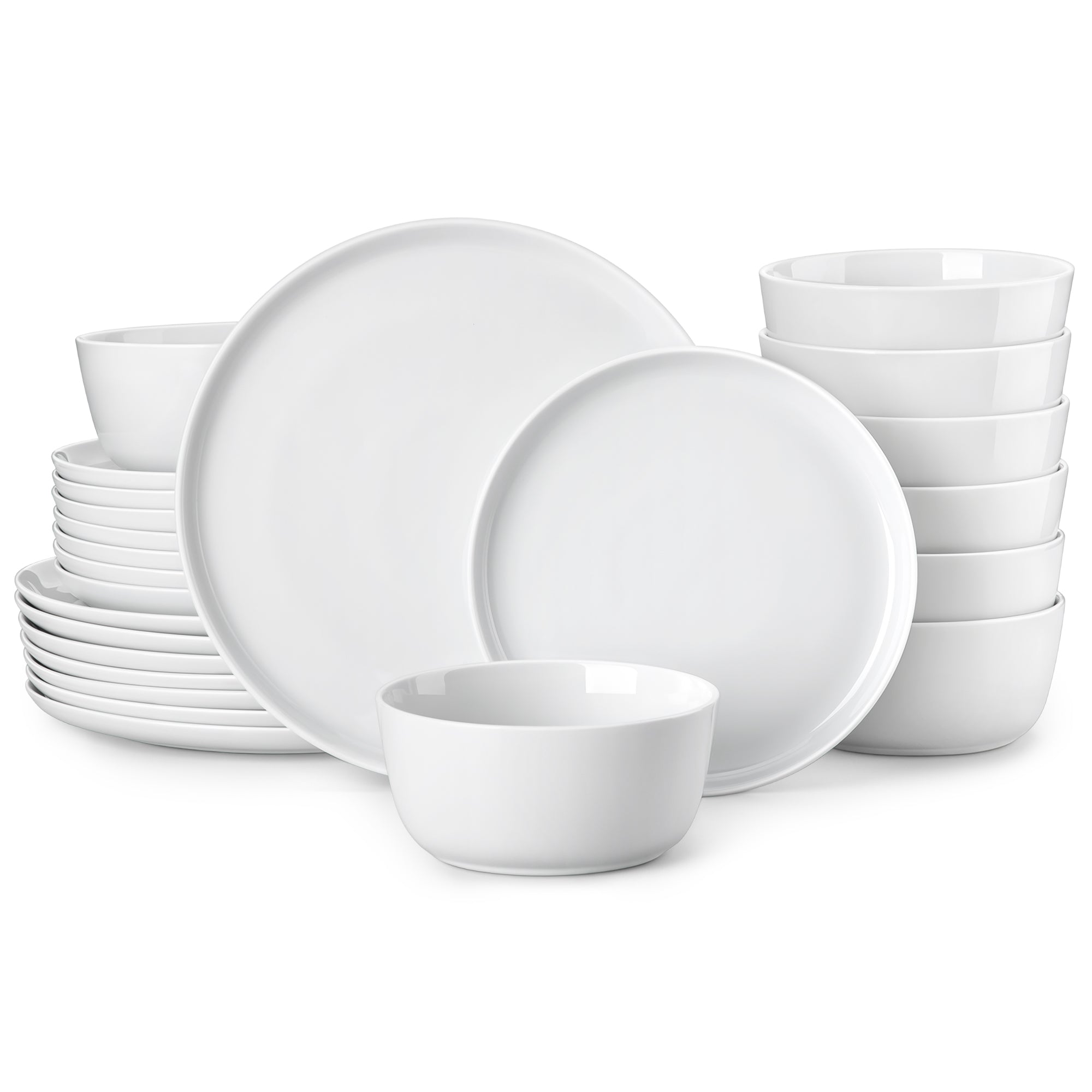 vancasso Dinnerware Set, Ceramic Plates and Bowls Set