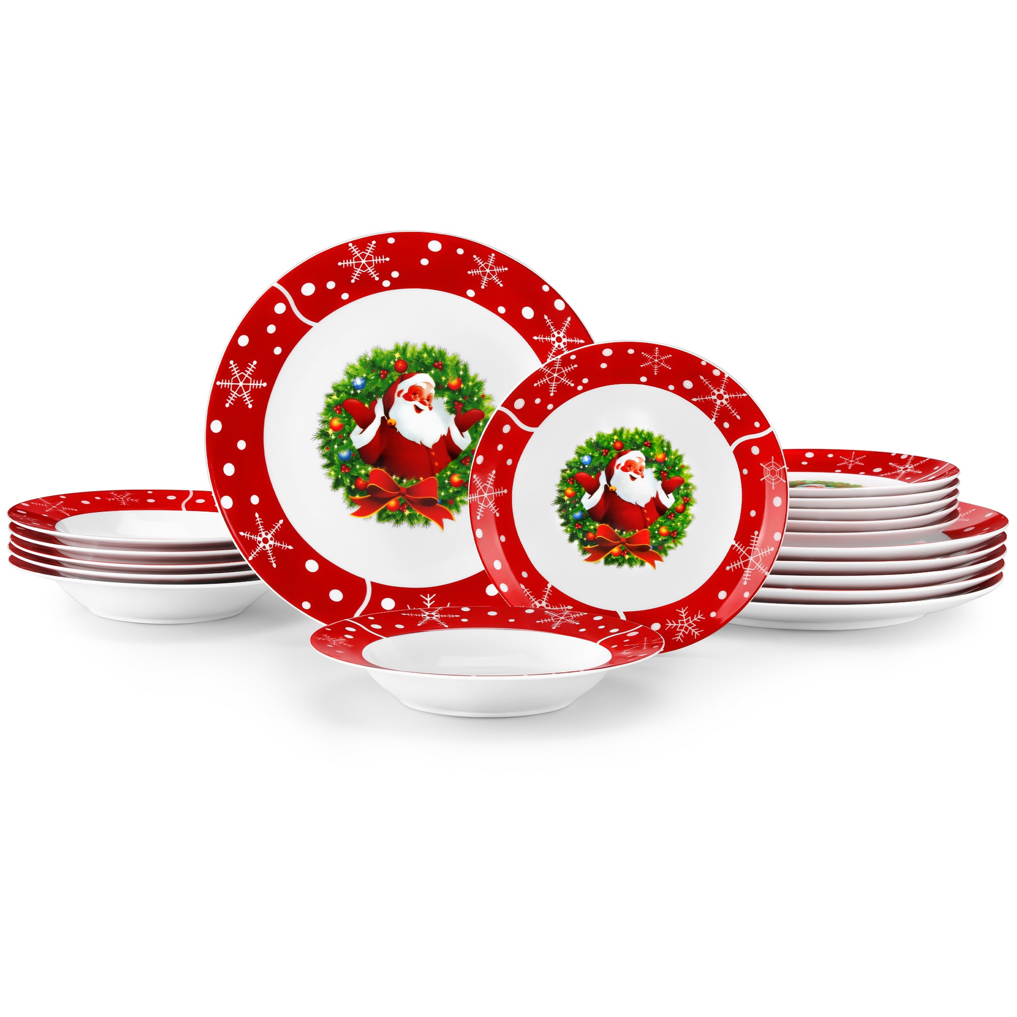 SANTACLAUS 16/18/30 dinnerware set