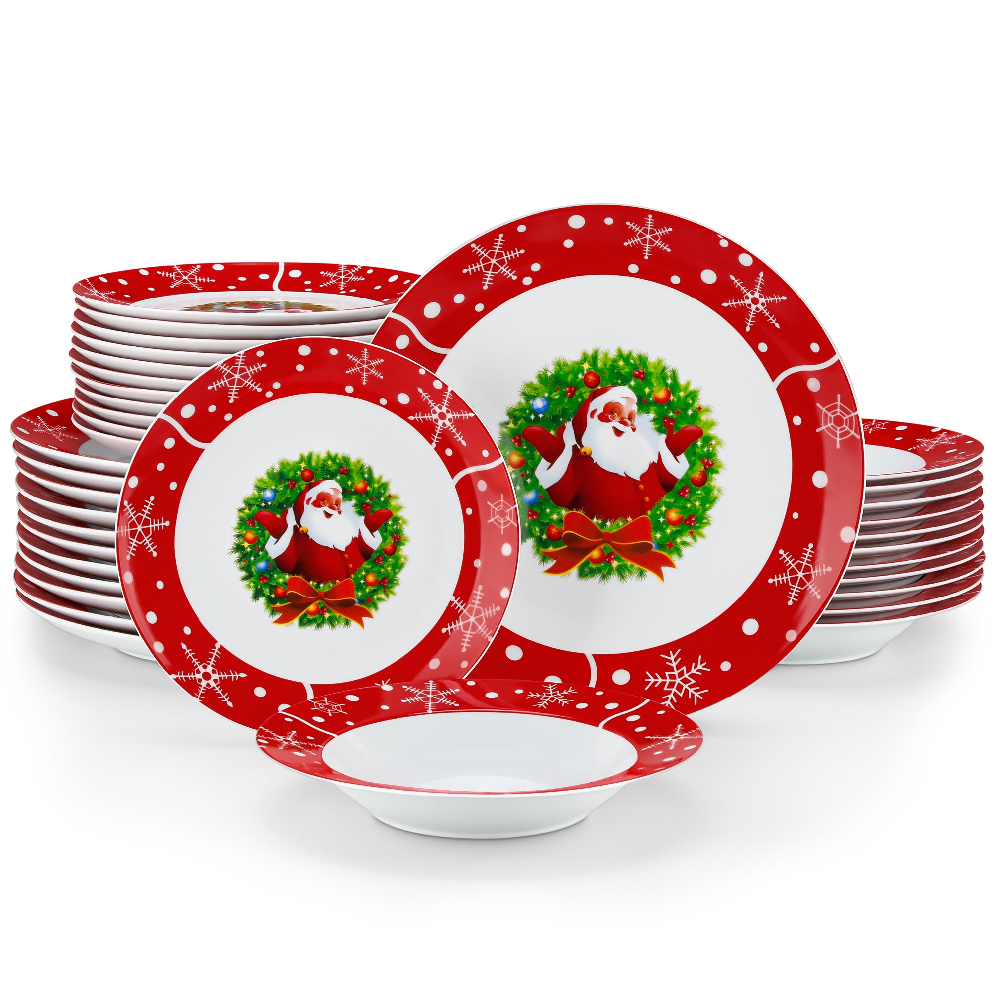 SANTACLAUS 16/18/30 dinnerware set