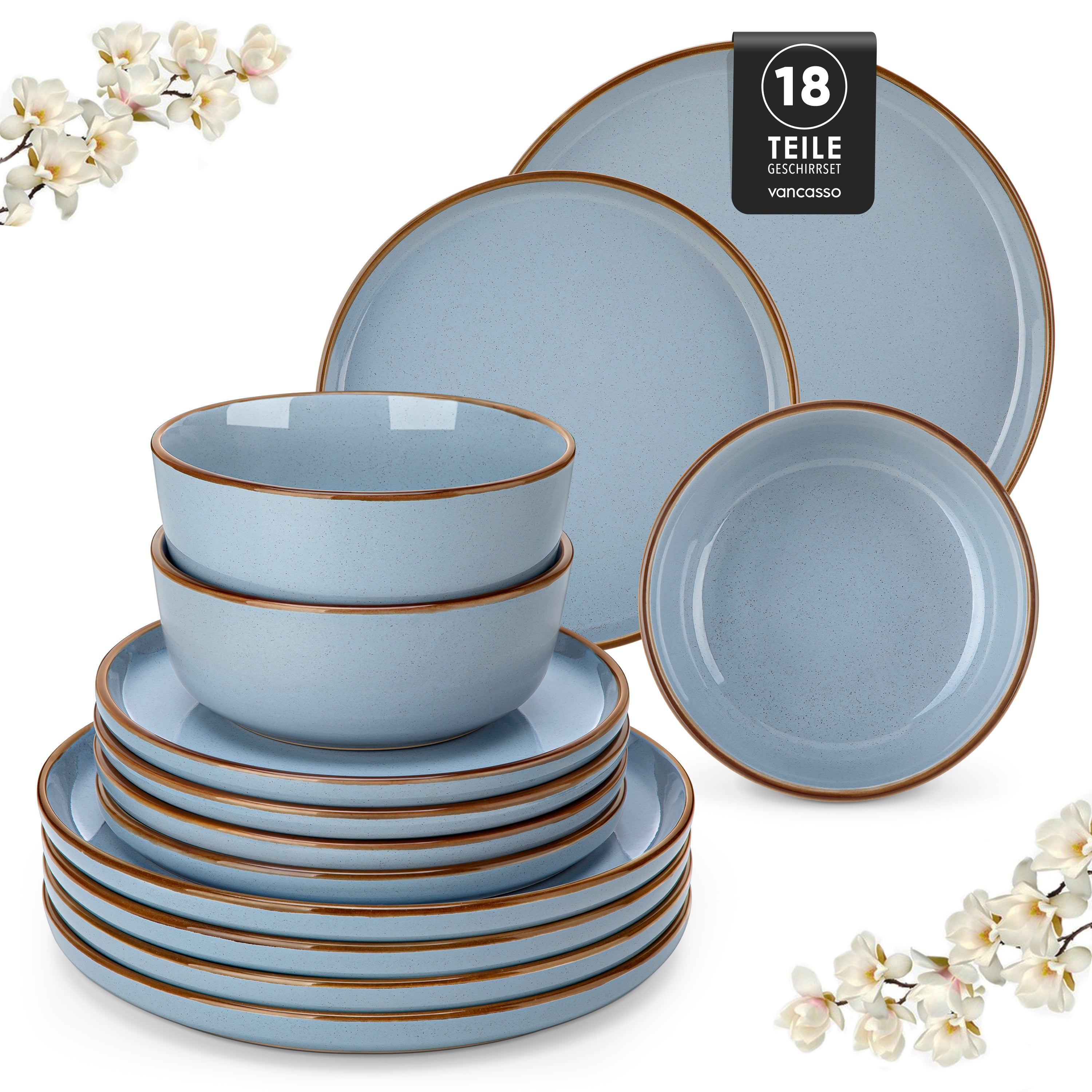 vancasso LOIRE BL 18 dinnerware set