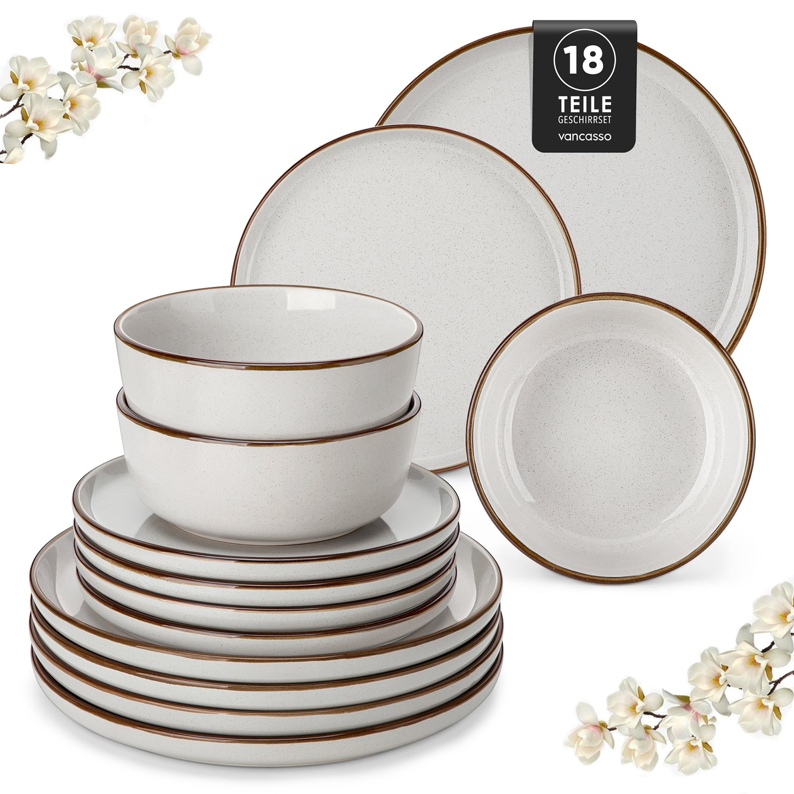 vancasso LOIRE BL 18 dinnerware set